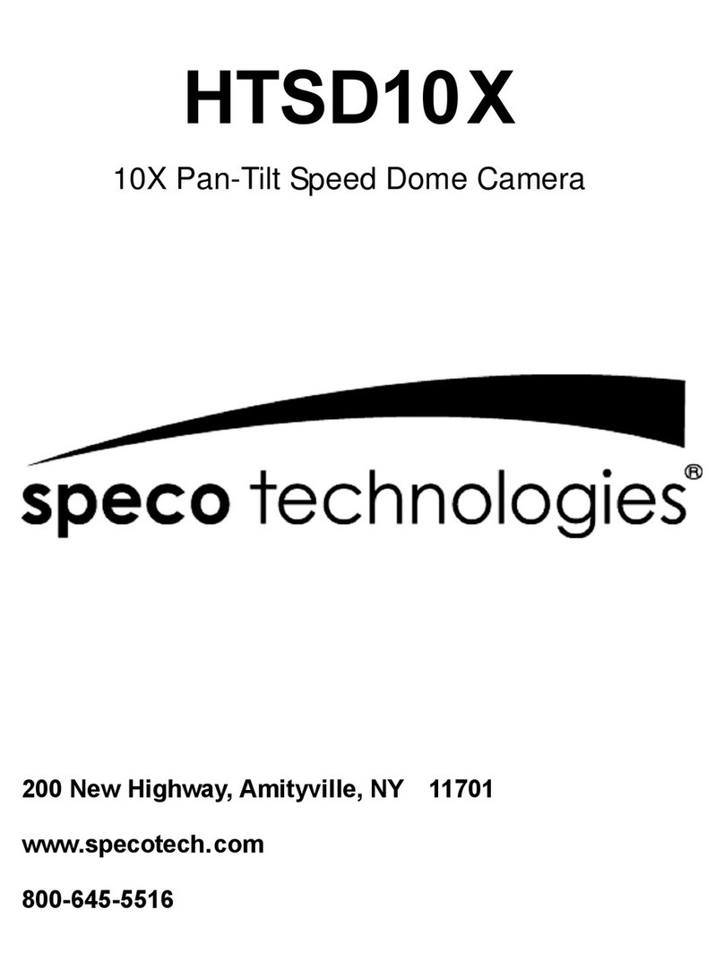 Speco HTSD10X User manual Speco HTSD10X User manual