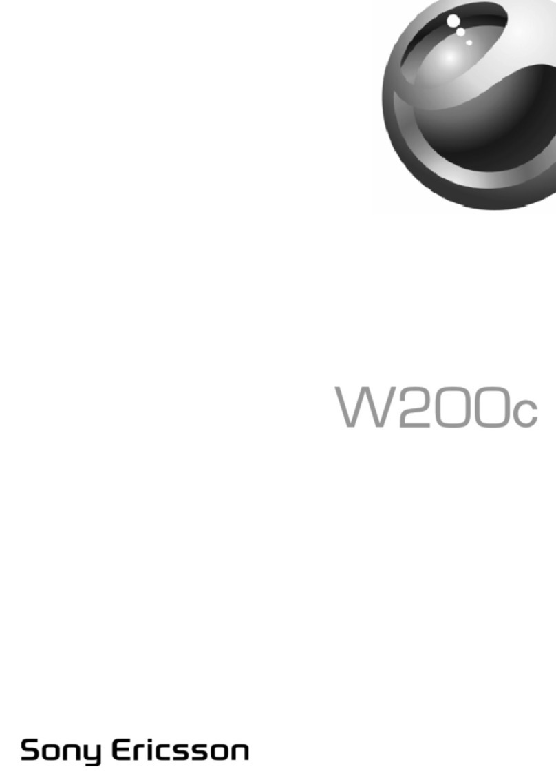 Sony Ericsson W200C User manual