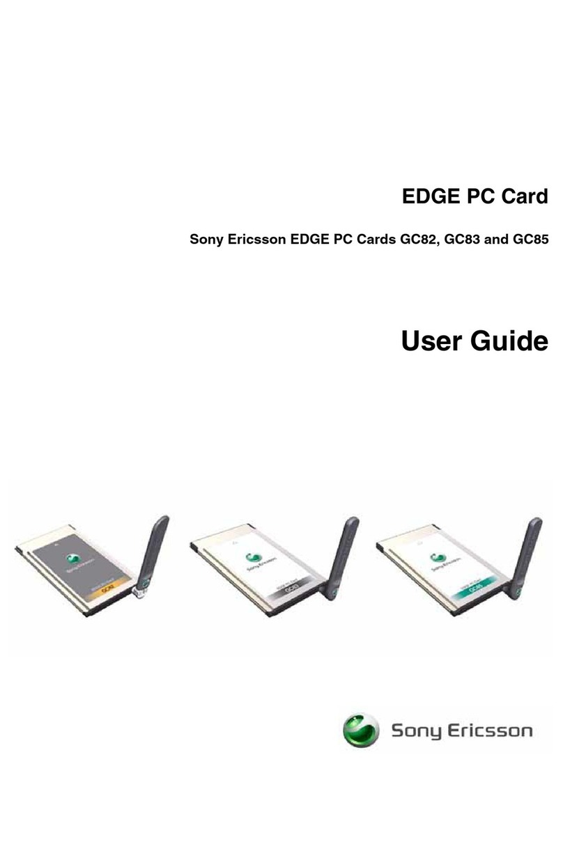 Sony Ericsson GC82 user guide Sony Ericsson GC82 user guide