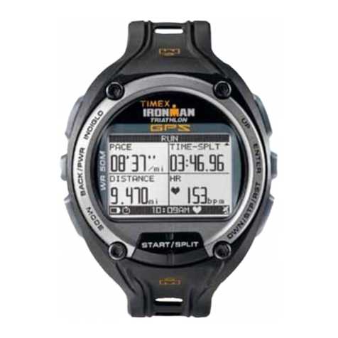 Timex Global Trainer W260 User manual