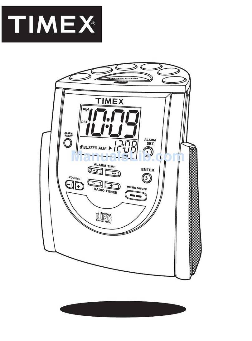 Timex T622 owner's manual