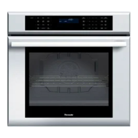 Thermador M271E Series User manual