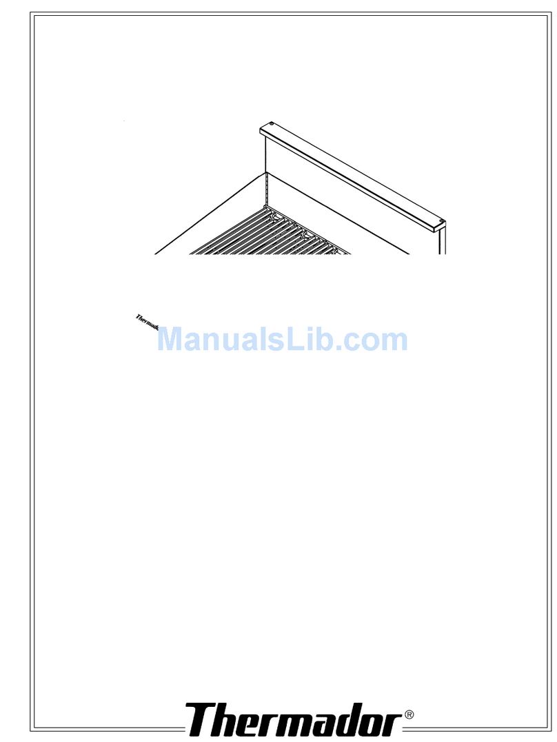 Thermador Professional PB30YS Care and use manual