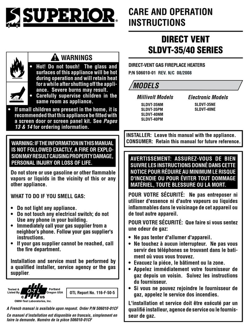 Lennox SLDVT-40 User manual