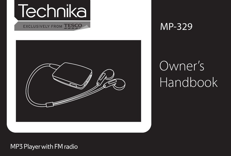 Technika MP-329 Owner's handbook