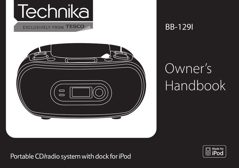 Technika BB-129I Owner's handbook