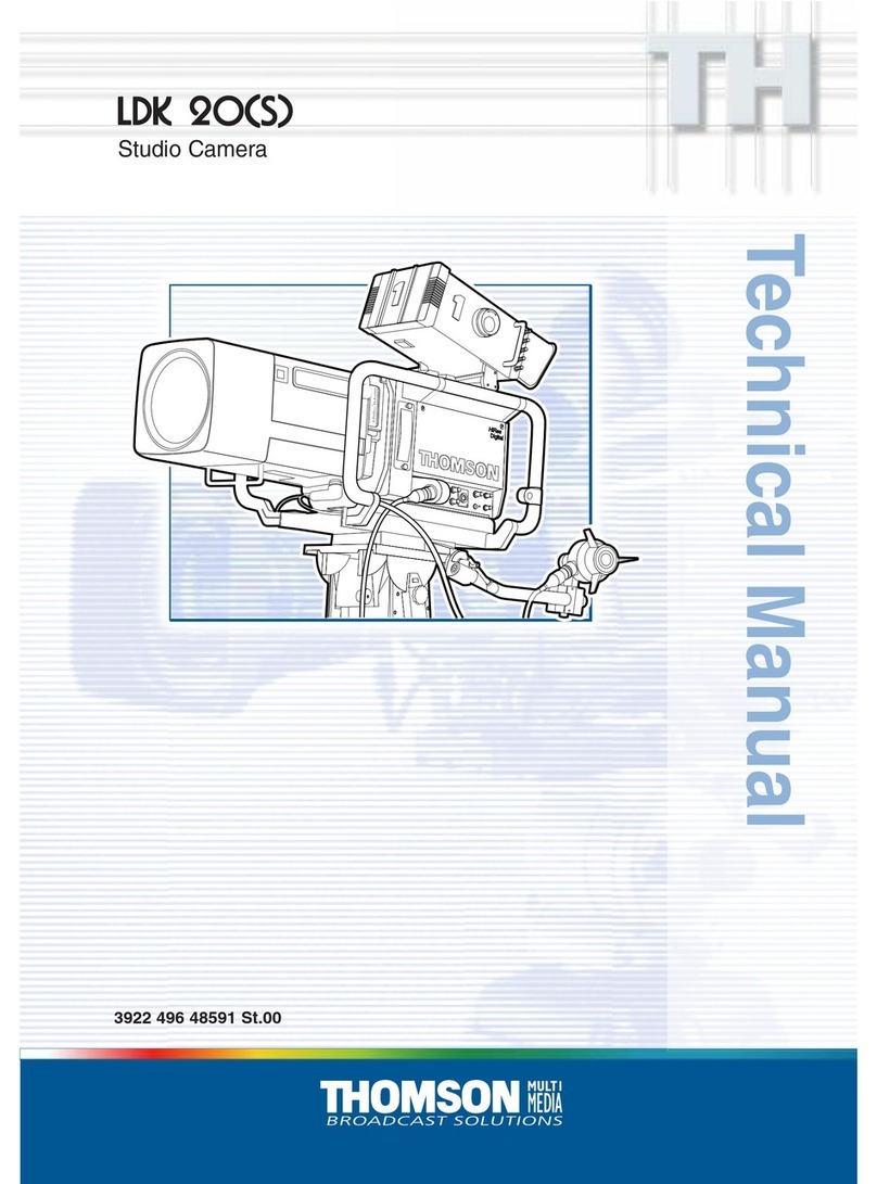 THOMSON STUDIO CAMERA LDK 20(S) User manual