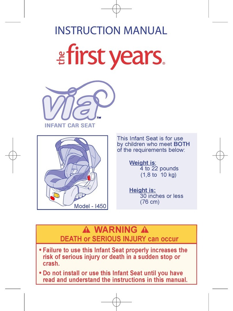The First Years VIA 1450 instruction manual
