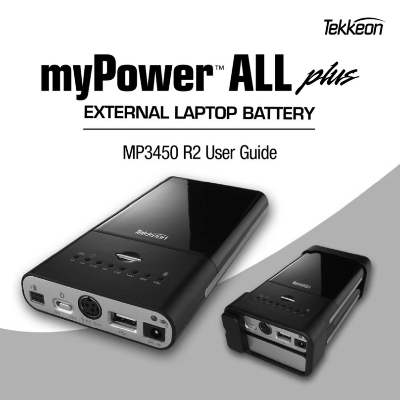 Tekkeon MYPOWER ALL PLUS MP3450 R2 User manual