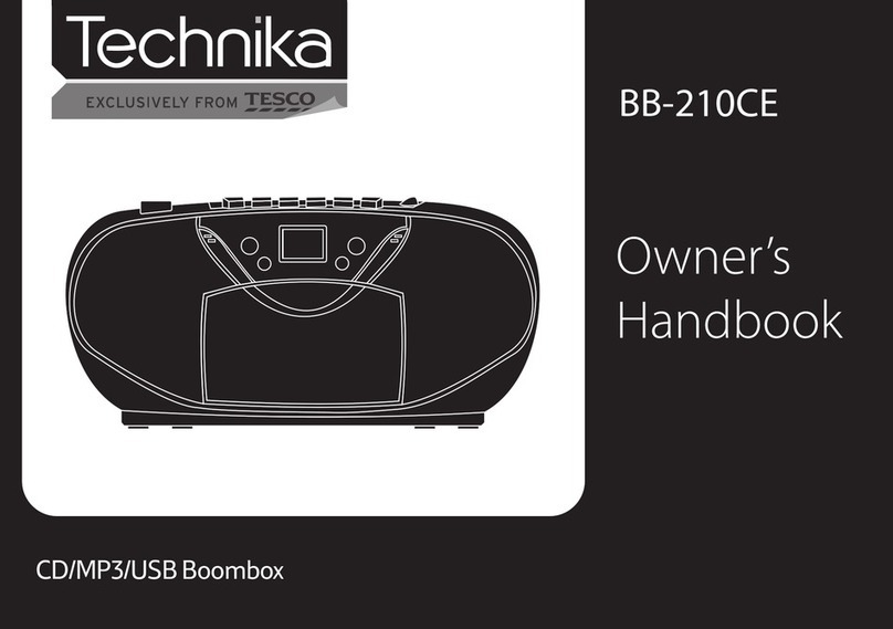 Technika TESCO BB-210CE User guide
