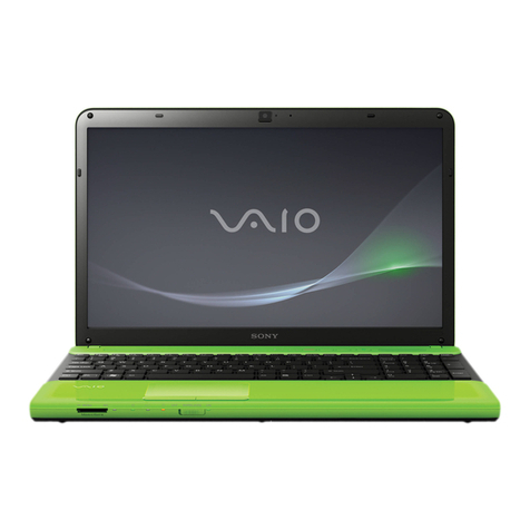 Sony VAIO VPCCB22FX/G User manual
