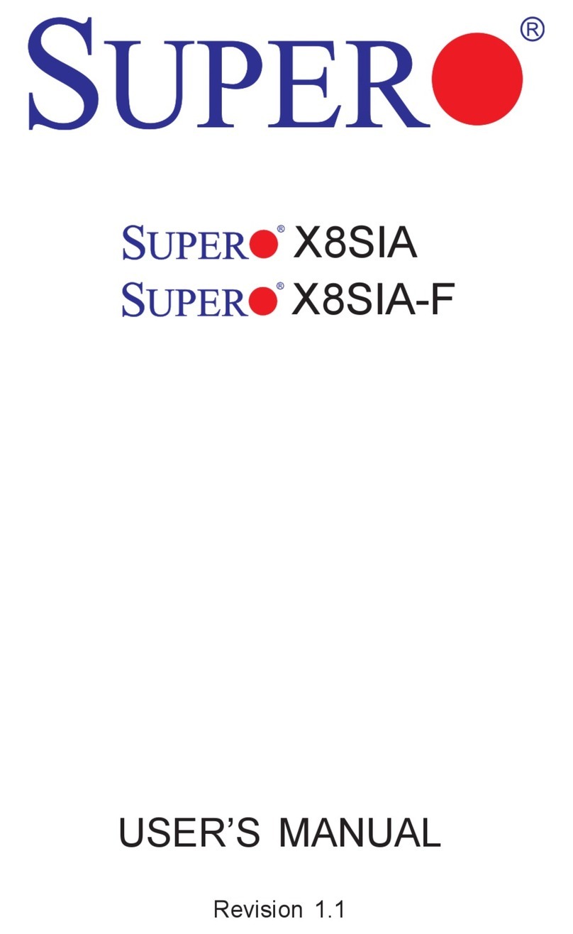 Supero X8SIA User manual