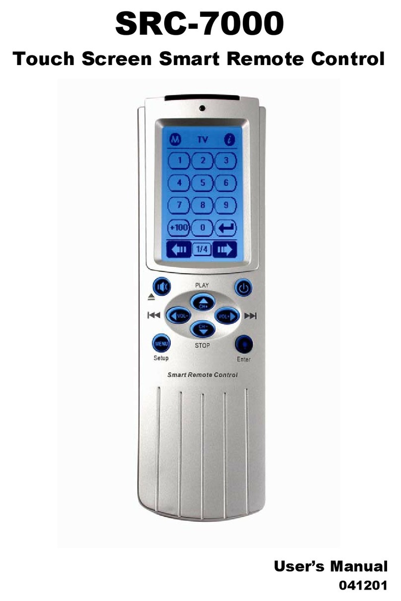 Sunwave Tech. RemoteComm  SRC-7000 User manual