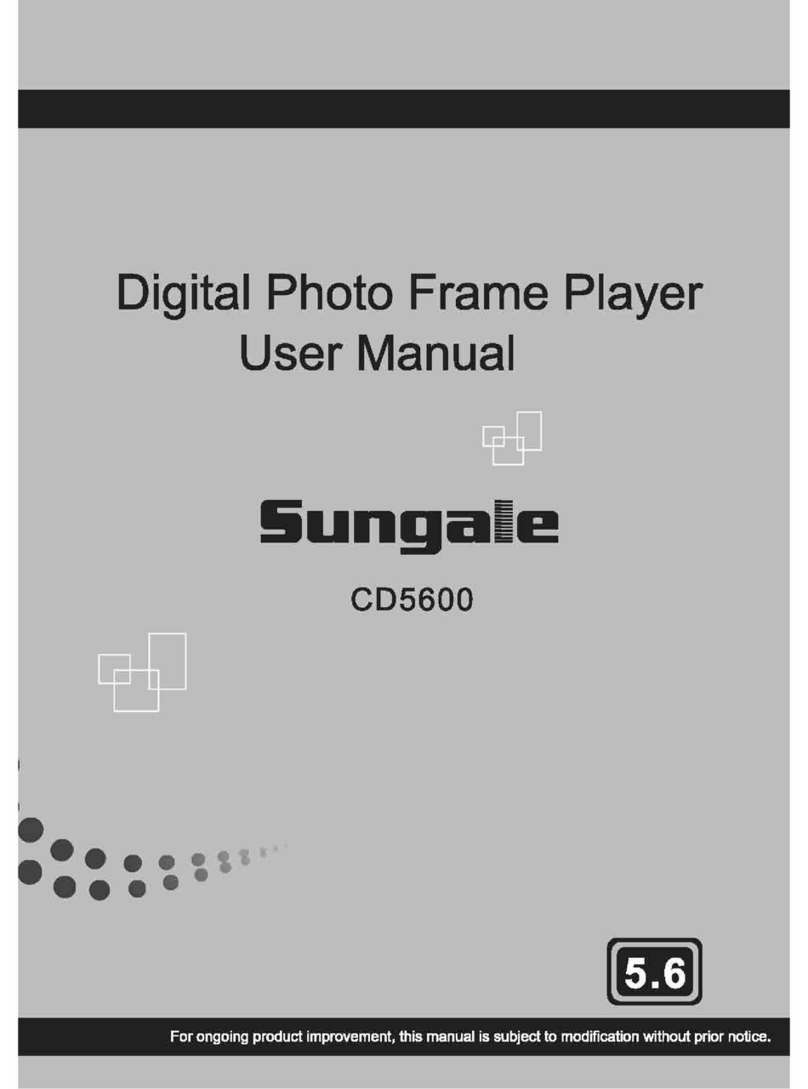 Sungale CD5600 User manual Sungale CD5600 User manual