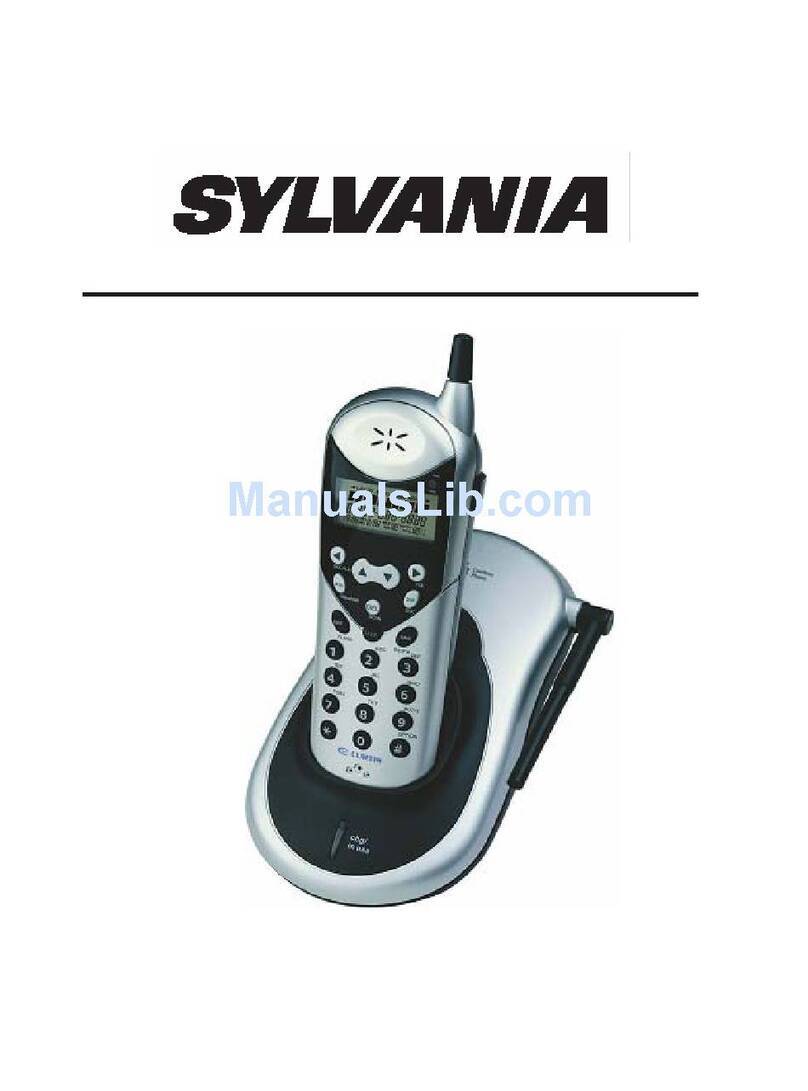 Sylvania STC595 User manual