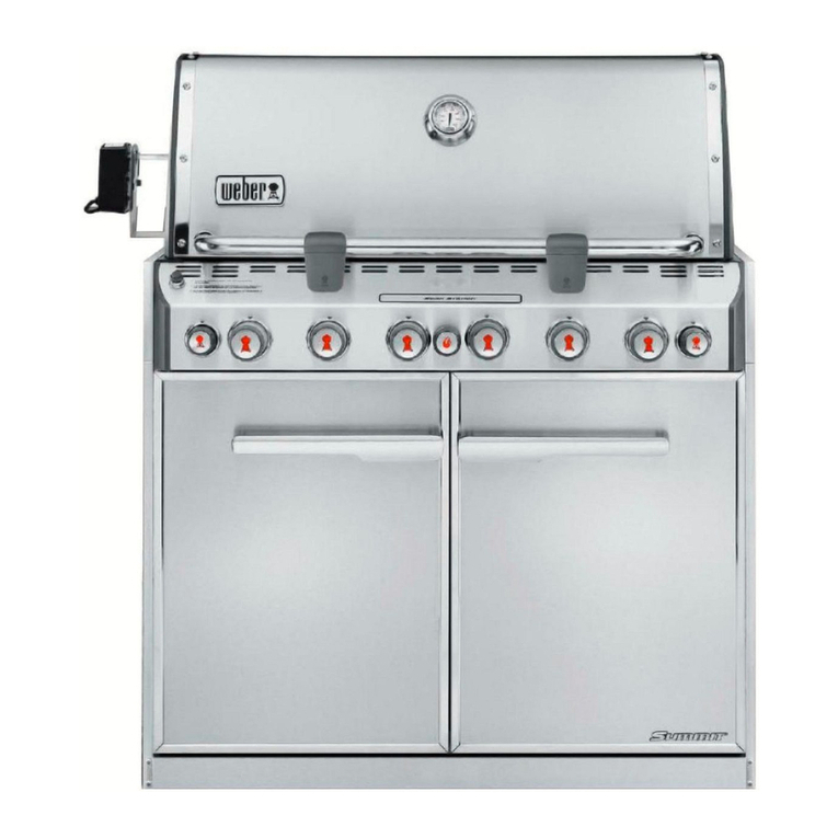 Summit BUILT-IN NATURAL GAS GRILL 56580 owner's guide
