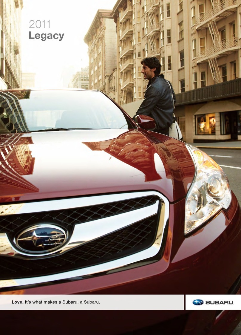 Subaru Legacy AWD Brochure & specs
