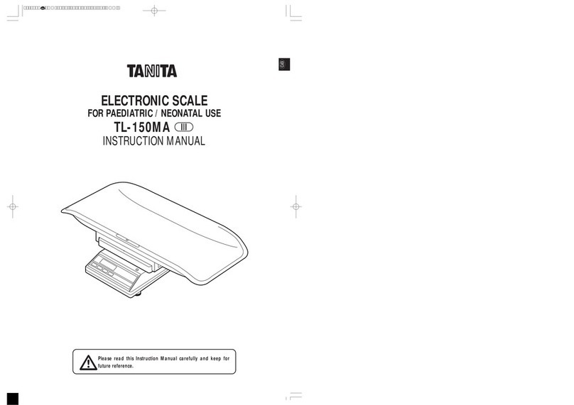 Tanita TL-150MA User manual