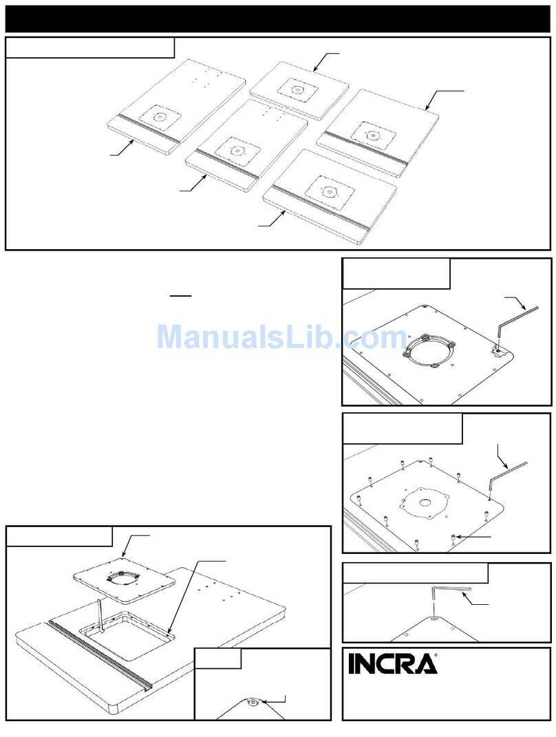 Taylor Router Tables & MagnaLOCK Plates User manual