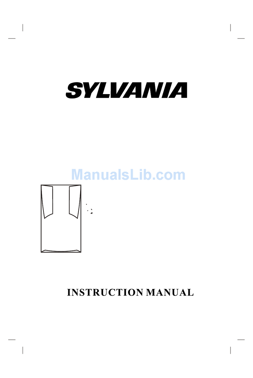 Sylvania SRCD-856 User manual