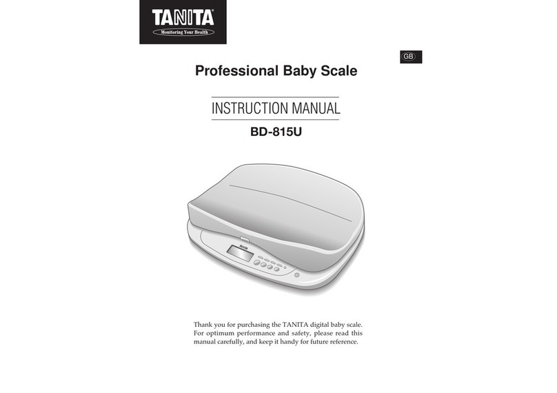 Tanita BD-815U instruction manual