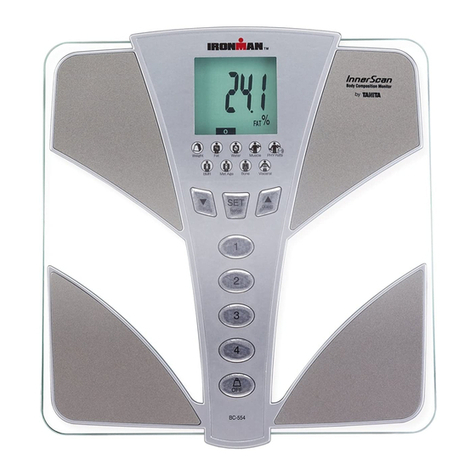 Tanita InnerScan BC-554 User manual