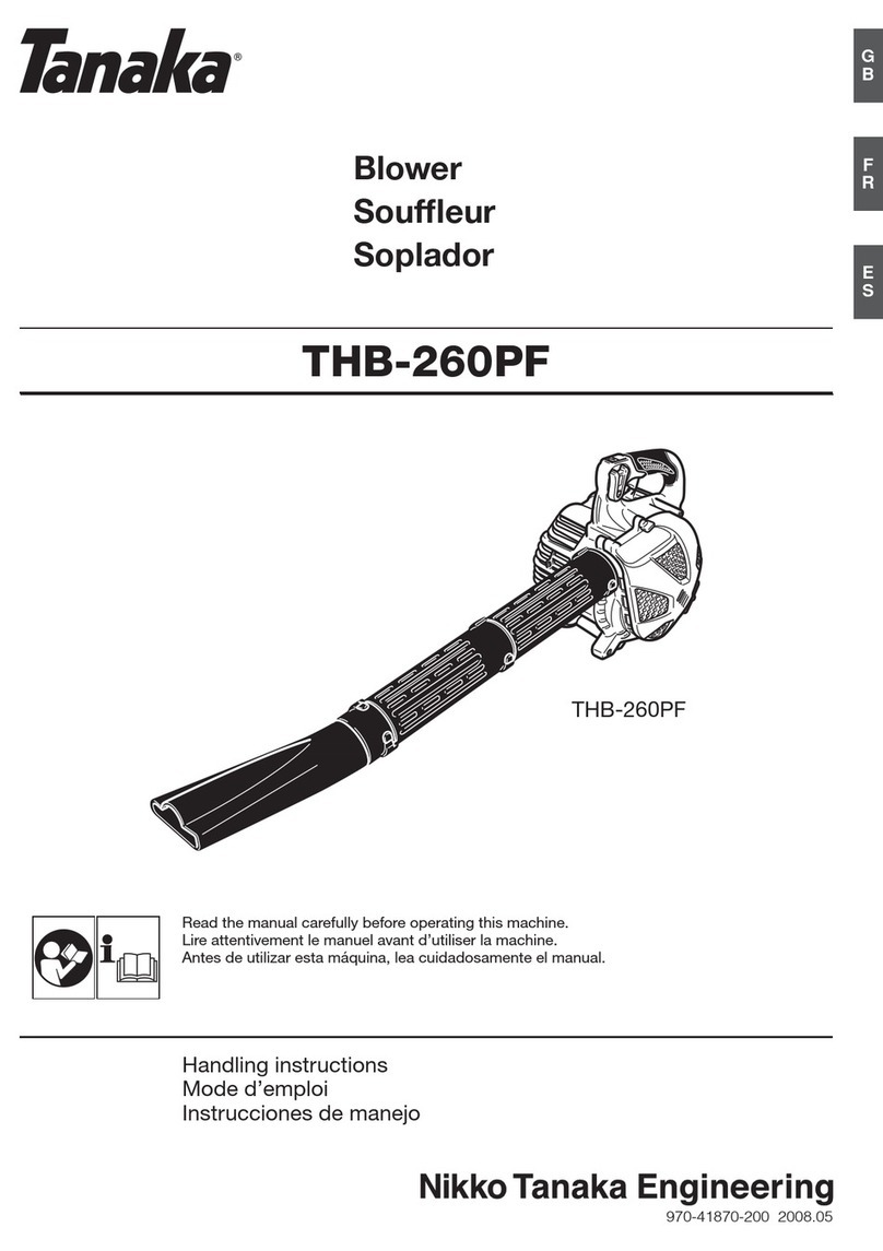 Tanaka THB-260PF User manual