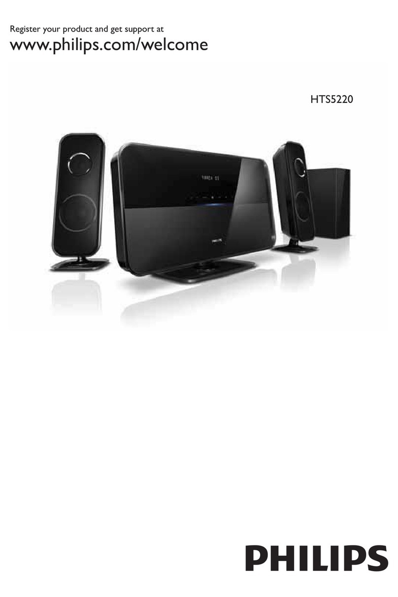 Philips HTS5220/12 User manual