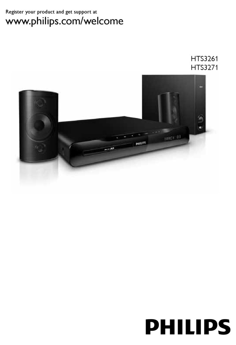 Philips HTS3271/12 User manual