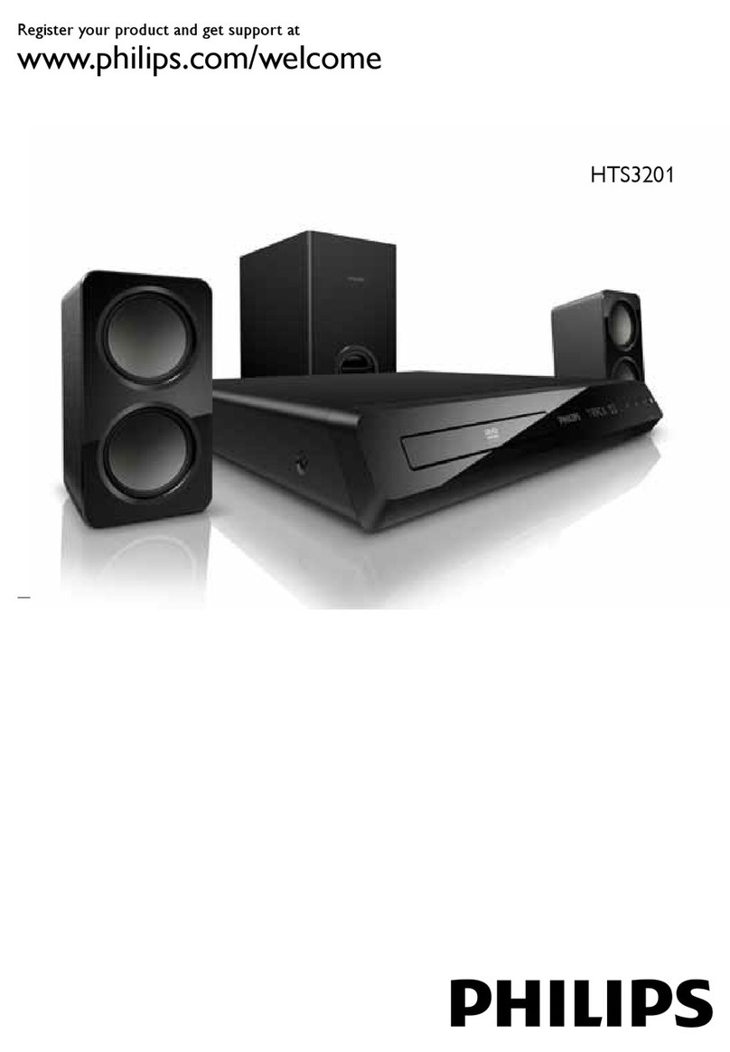 Philips HTS3201/12 manual