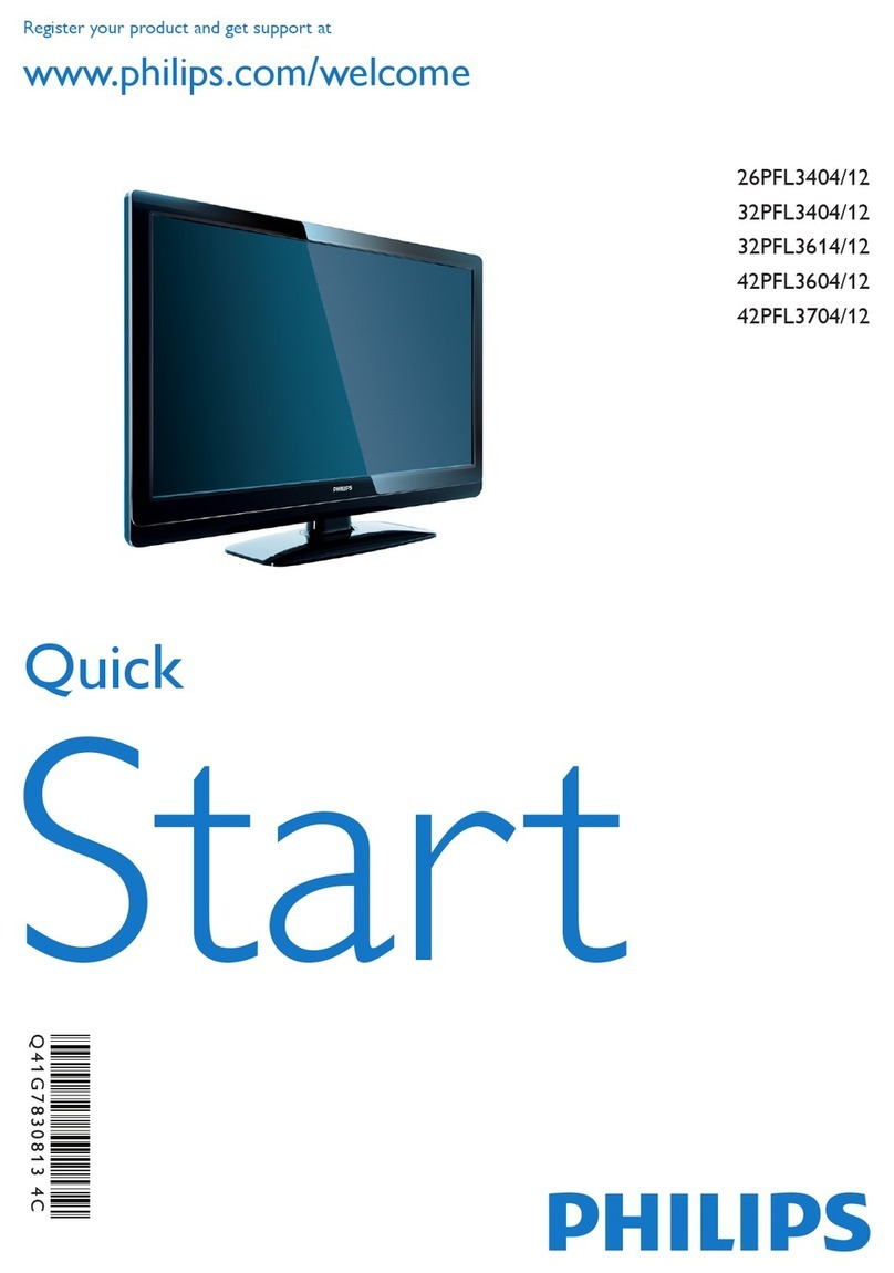 Philips 42PFL3704/12 User manual