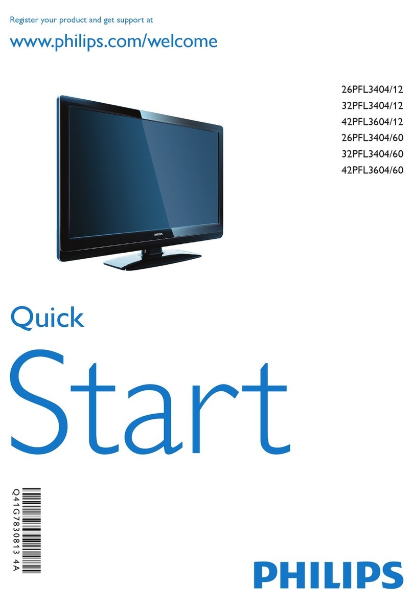 Philips 42PFL3604/12 User manual