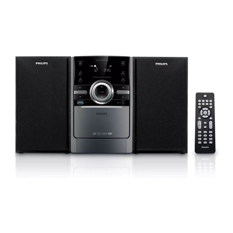 Philips MCM166/05 User manual