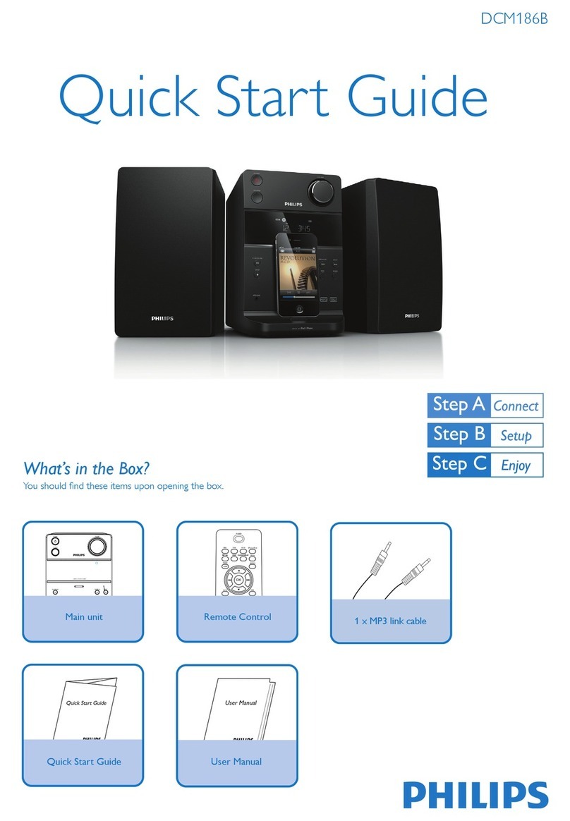 Philips DCM186B/79 User manual