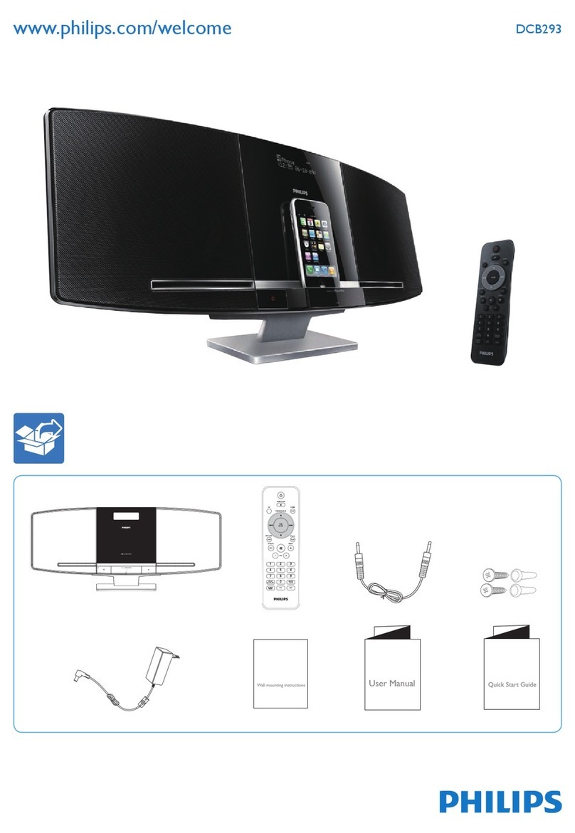 Philips DCB293/05 quick start guide