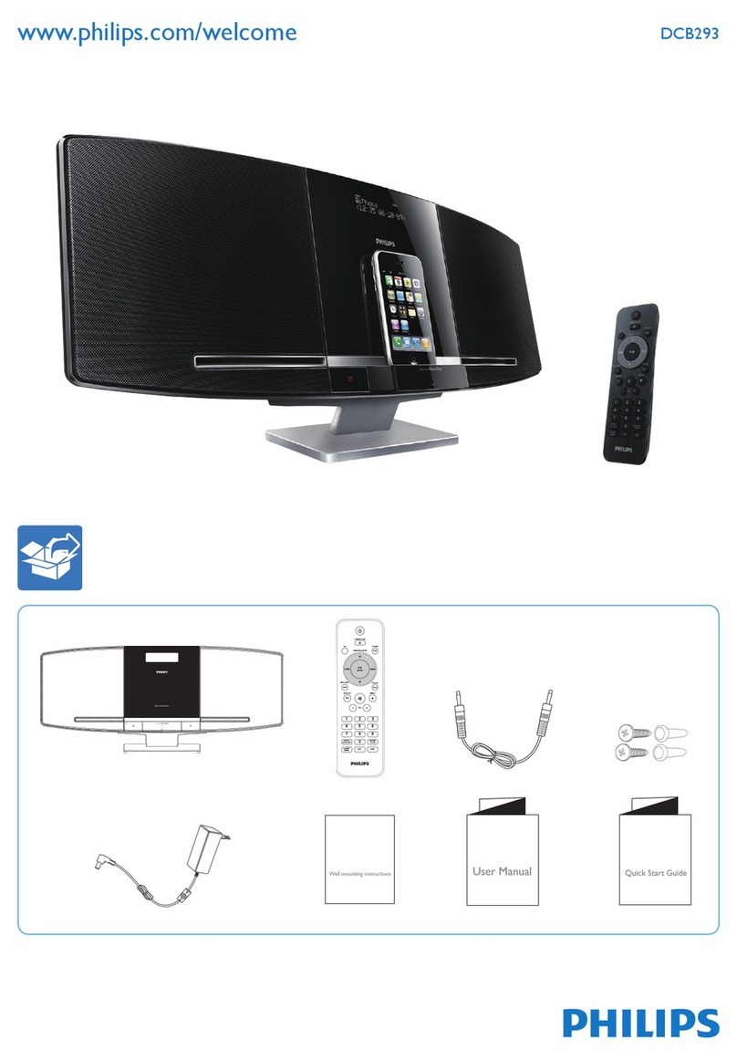 Philips DCB293/12 quick start guide