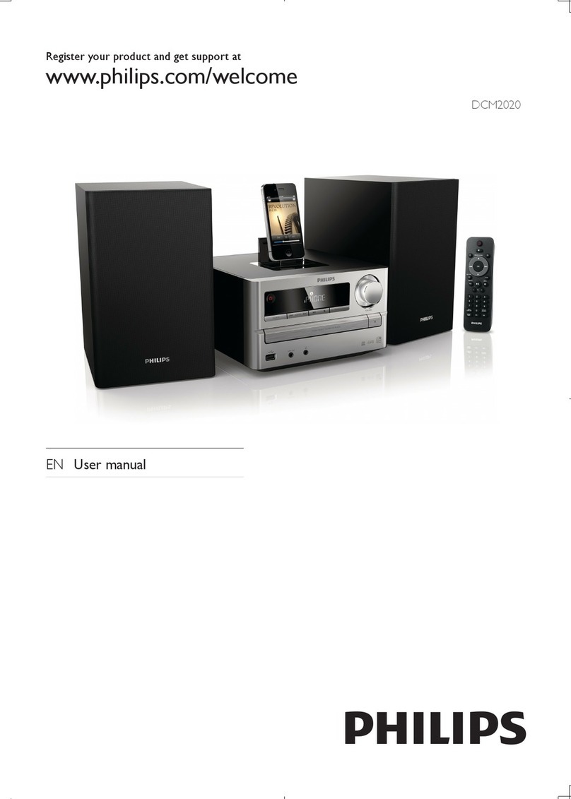 Philips DCM2020/05 user manual