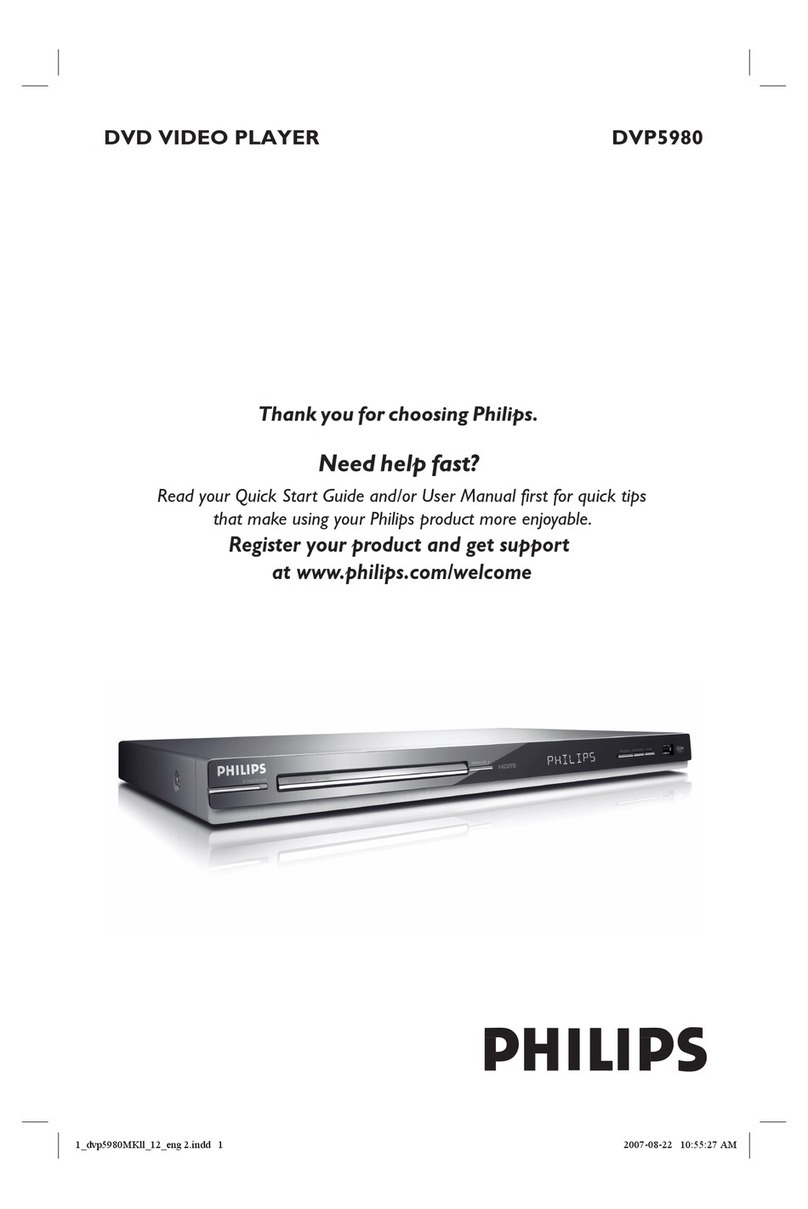 Philips DVP5980/12 User manual