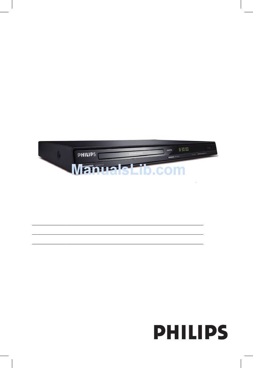 Philips DVP3986K/93 User manual