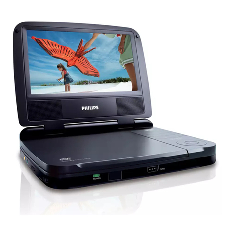 Philips PET721D/98 User manual