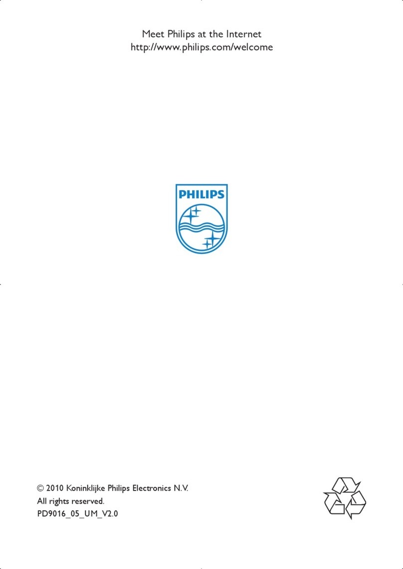 Philips PD9016/05 user manual