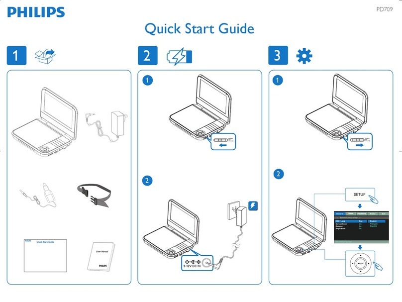 Philips PD709/05 User manual