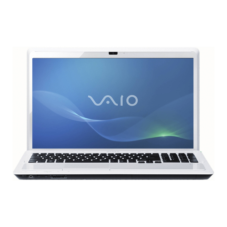 Sony VAIO VPCF22SFXW User manual