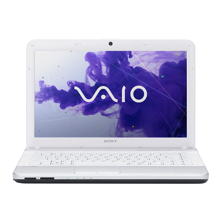 Sony VAIO VPCEG36FXL User manual