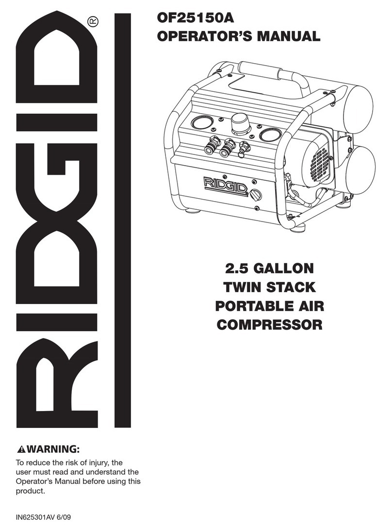 RIDGID IN625301AV Operator's manual