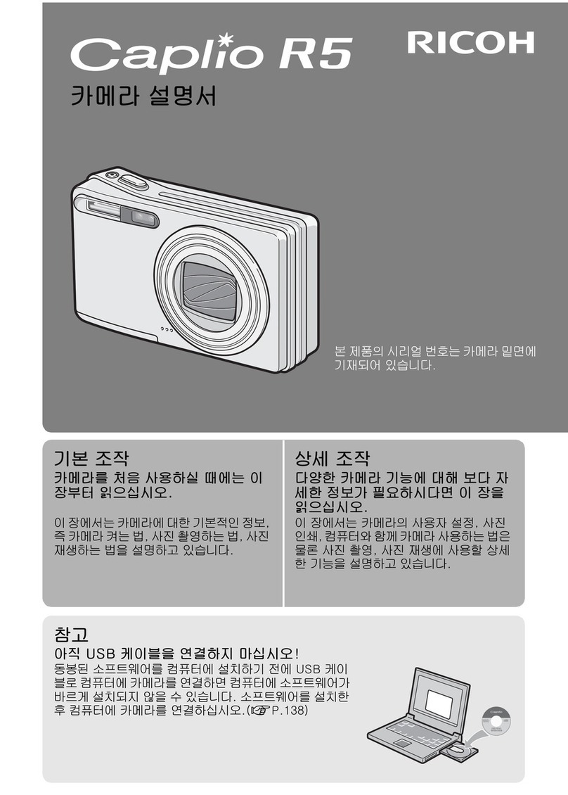 Ricoh Caplio R5 User manual