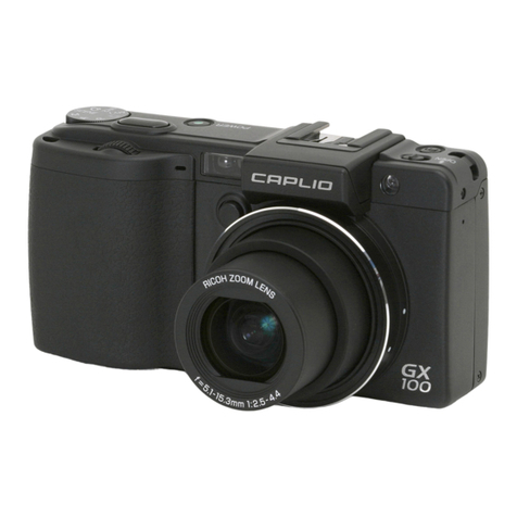Ricoh Caplio GX100 user guide