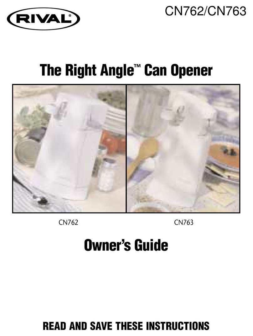 Rival Right Angle CN762 User manual