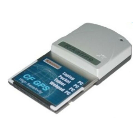 Rikaline CF GPS Receiver user guide