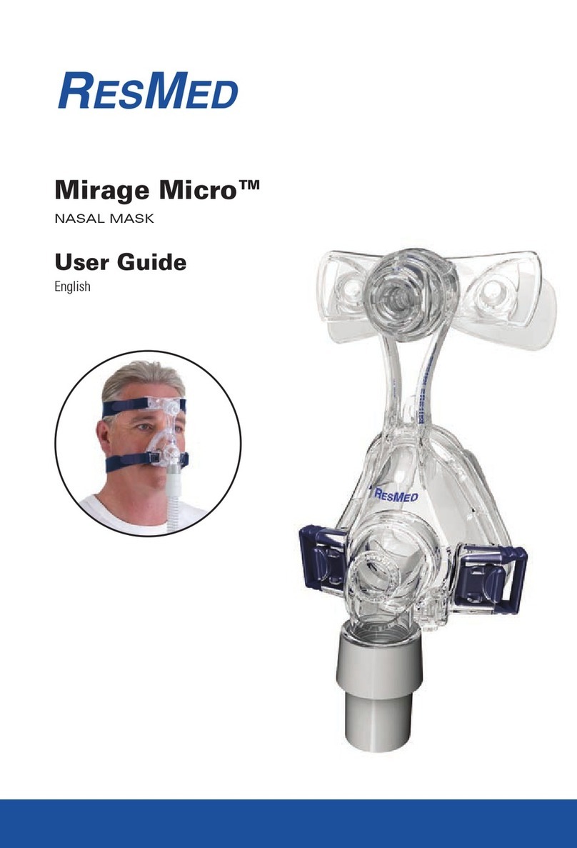 ResMed Nasal Mask Mirage Micro user guide